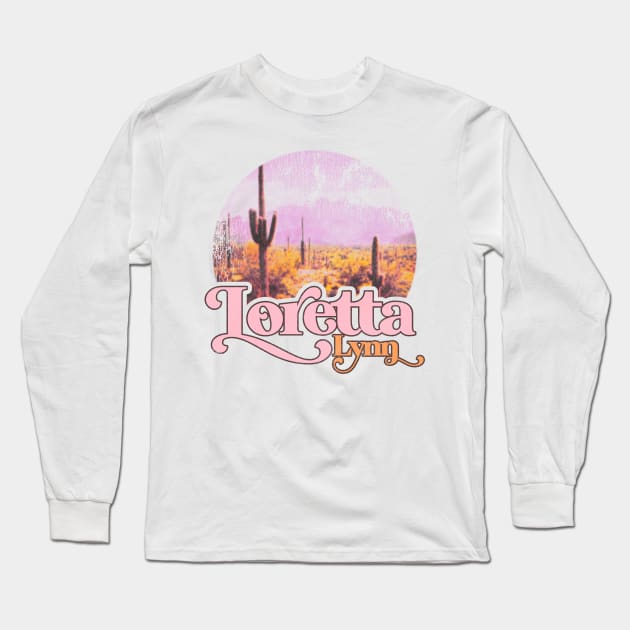 Loretta Pastal Sunrise Long Sleeve T-Shirt by darklordpug